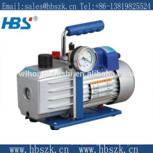 2RS-0.5 1/4HP 250ML double stage vacuum pump with a gauge